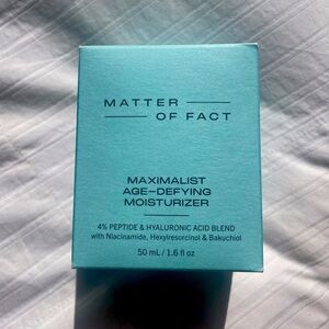 MATTER OF FACT Maximalist Age-Defying Moisturizer